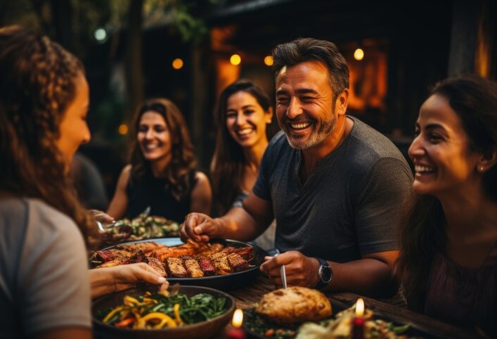 dining out with steroids